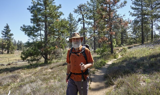 Starting our Mt Laguna Hike