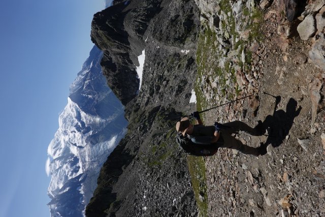 Mont Blanc, looming