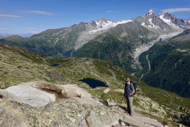 Past the Lac Blanc