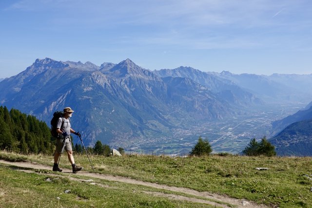 Above the Rhône Valley