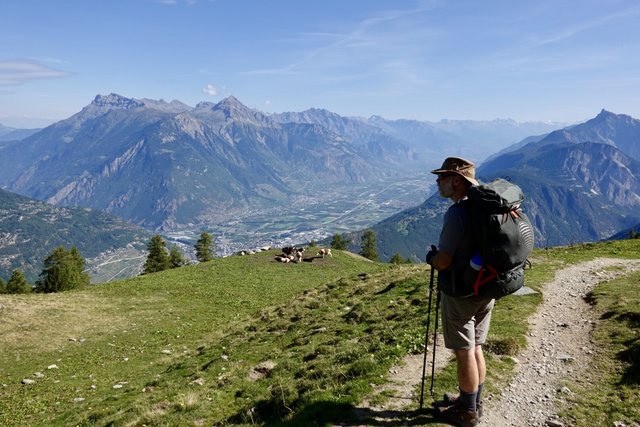 Looking towards Martigny