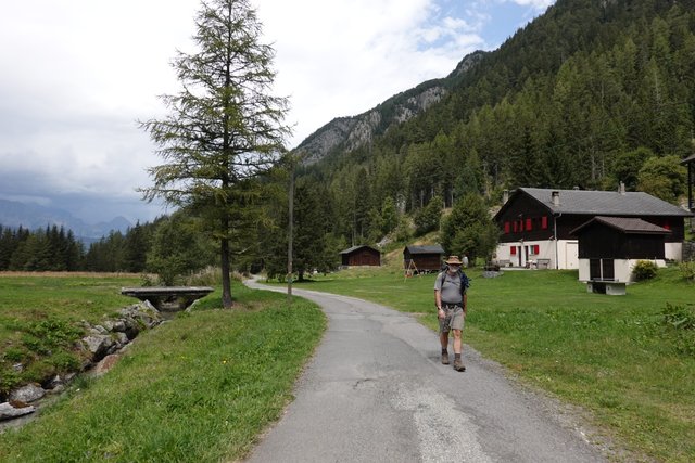 Up to Champex-lac