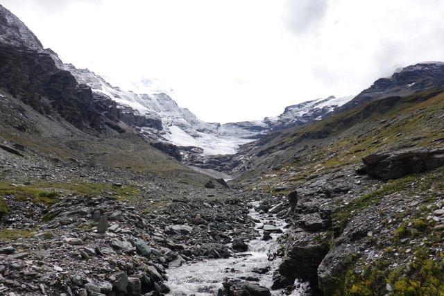 Remains of the glacier