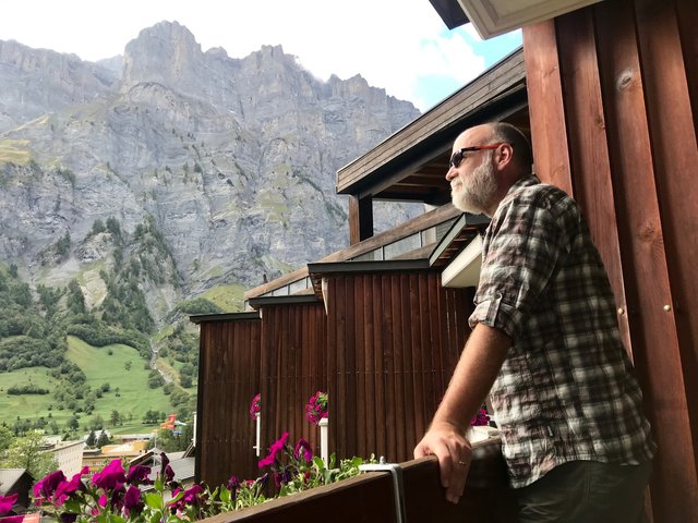 View from a room, Leukersbad