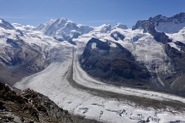 Glacier below Gornergrat