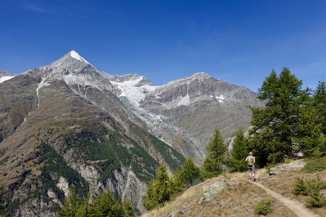 Double glacier view