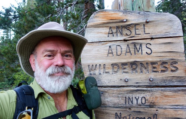 Ansel Adams wilderness boundary