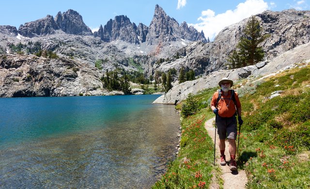 Skirting Minaret Lake