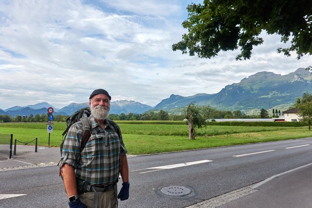 Leaving Vaduz center