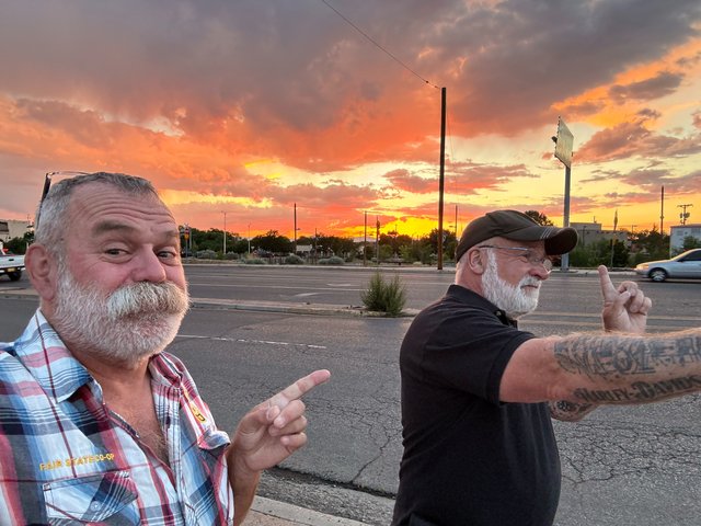 Foraging for dinner after power outage