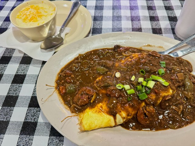 Gumbo omlette