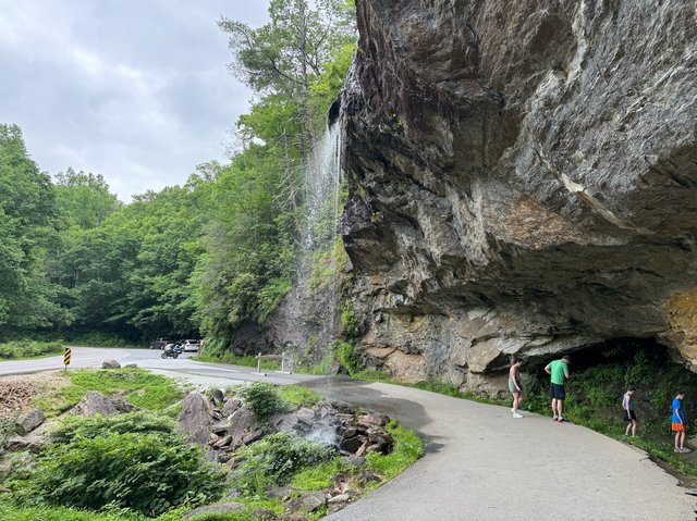 Really wanted to ride this road, but people