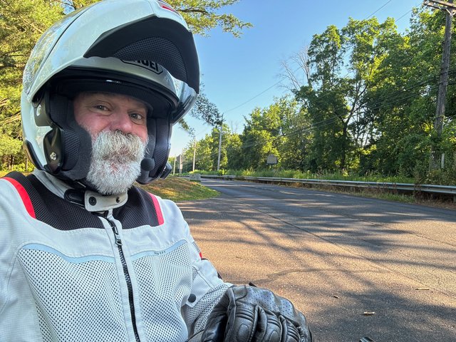 Pretty day for a ride up the Delaware River