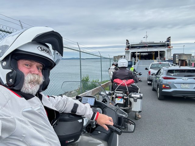 Waiting for the Cat Ferry to Nova Scotia