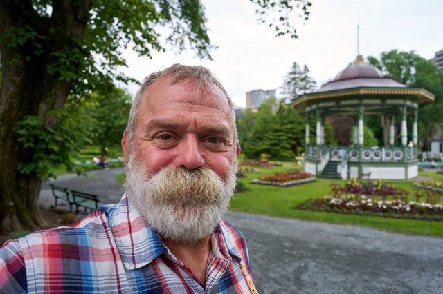 Halifax public gardens.  Very Victorian