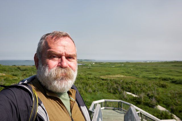 The cove at L'anse aux Meadows