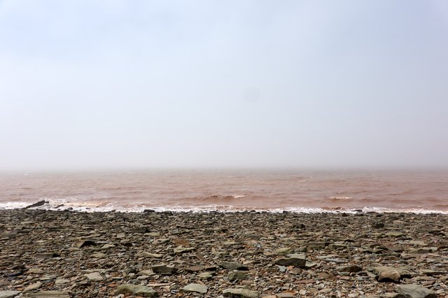 Bay of Fundy, looking kinda ugly