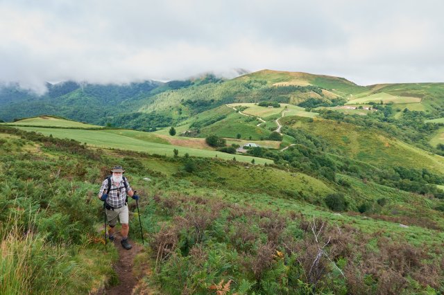 Climbing up from the farm