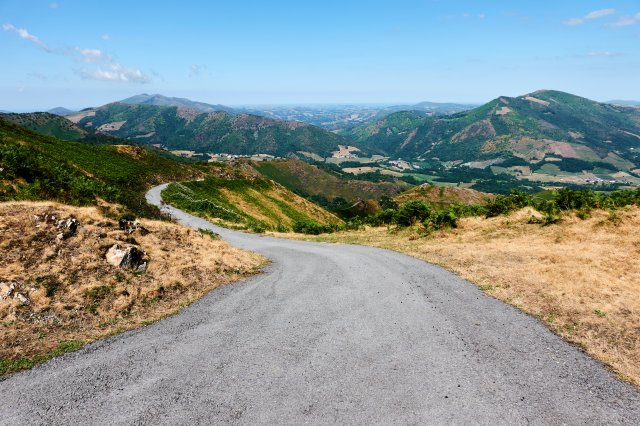 Yes, a road, we'll follow it down