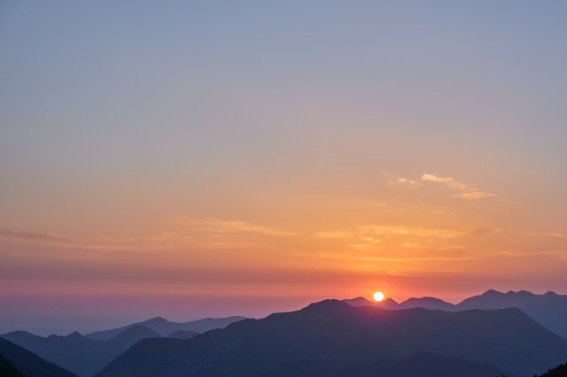 Smokey sunrise