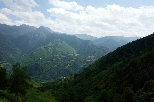 Down into the valley