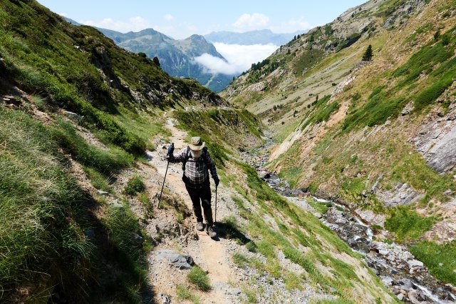 Up to the col