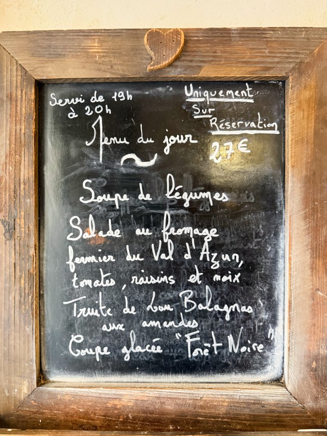 Mmm menu