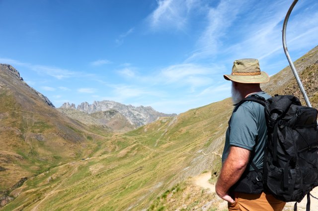 Trail down