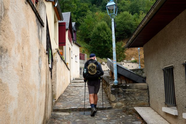 Through the hill villages