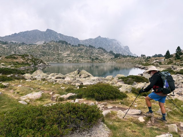 Past some lakes