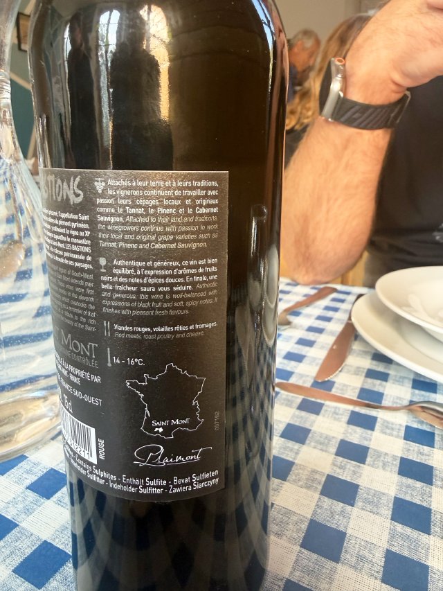 Curiously, it's tannat
