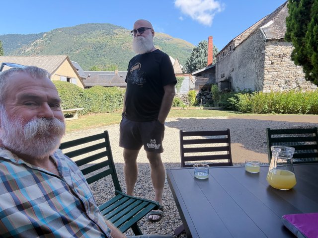 Lemon drink on arrival