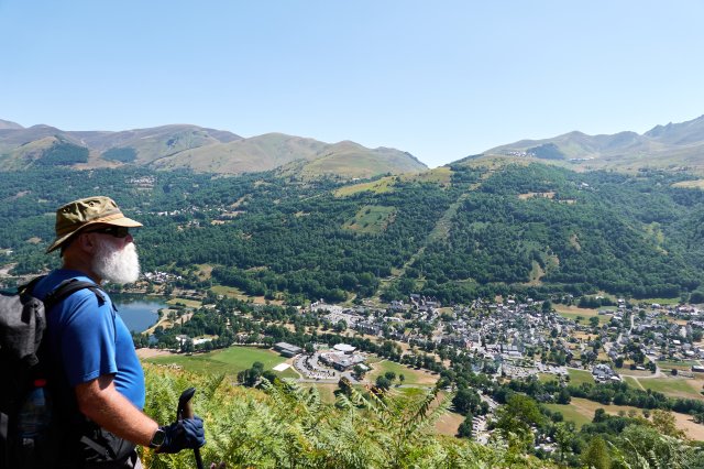 Looking over the village