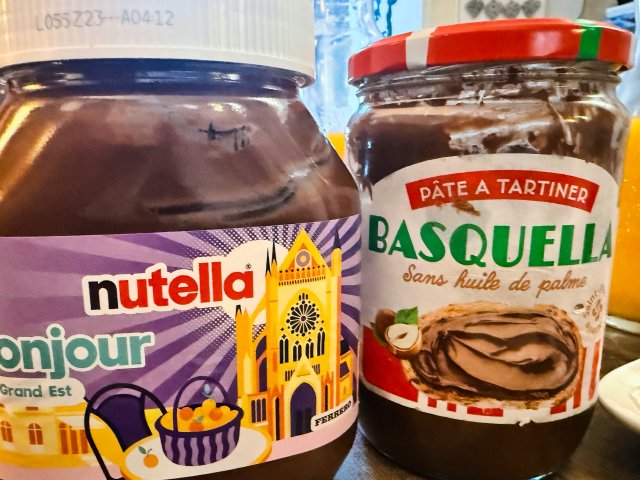 Nutella, plus Basque Nutella