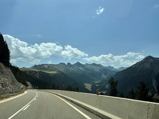 Great mountain driving