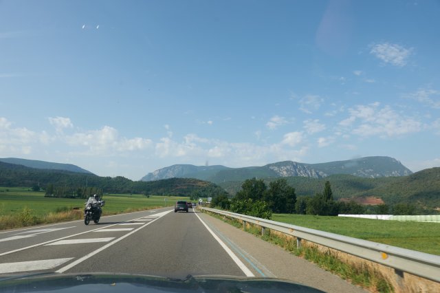 Leaving La Seu d'Urgell