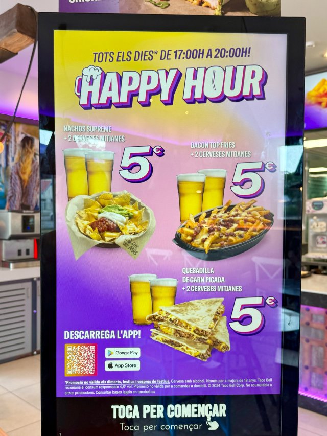 It's 1700 so Happy Hour